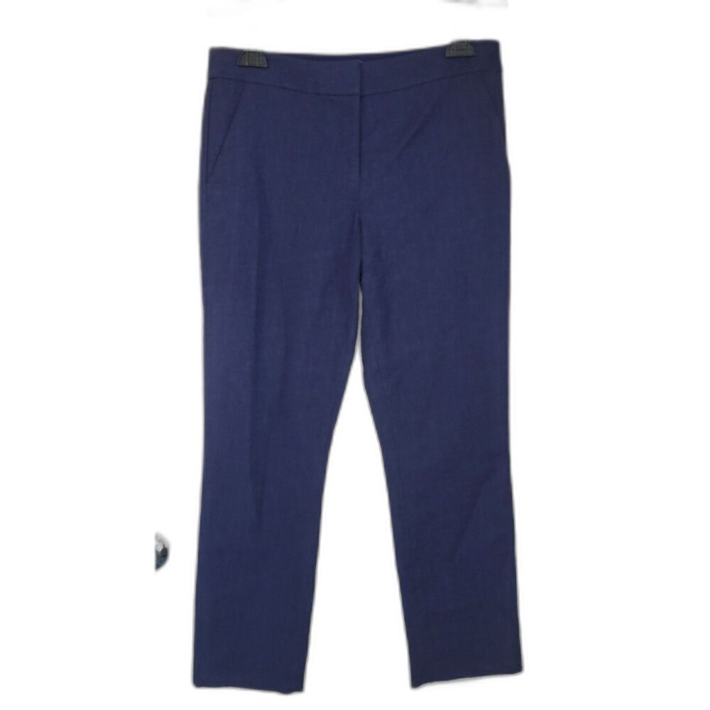 Diane Von Furstenberg Blue Trouser Dress Pants